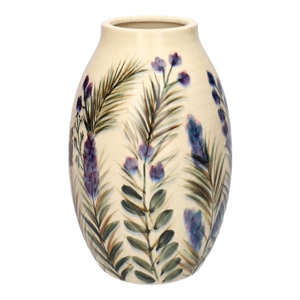 <h4>Vase Floria d9\\16.5xh25.5 beige</h4>