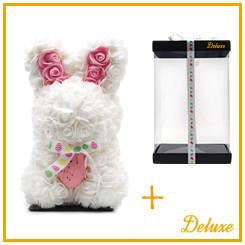 <h4>Pasen Foam paashaas 25cm+standaard</h4>