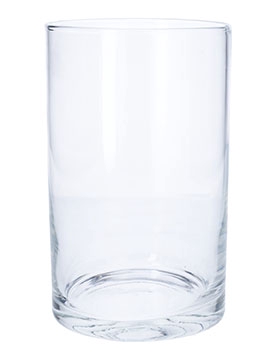 <h4>DF01-884810400 - Cylinder vase Maderia d15xh30 clear</h4>