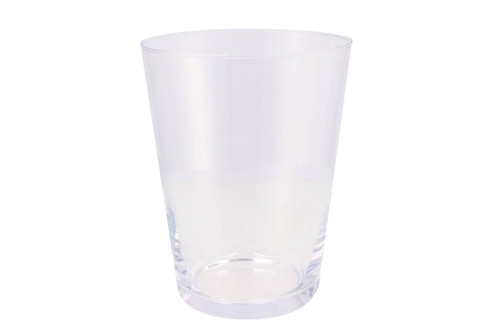 <h4>Glass Pot Conical 19x24cm</h4>