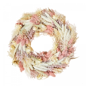 Wreath d35cm Blush