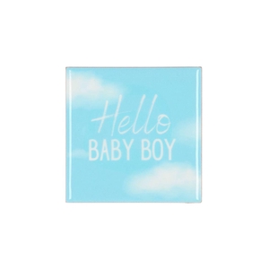 Tile Baby Boy Blue 10x10x1cm Nm