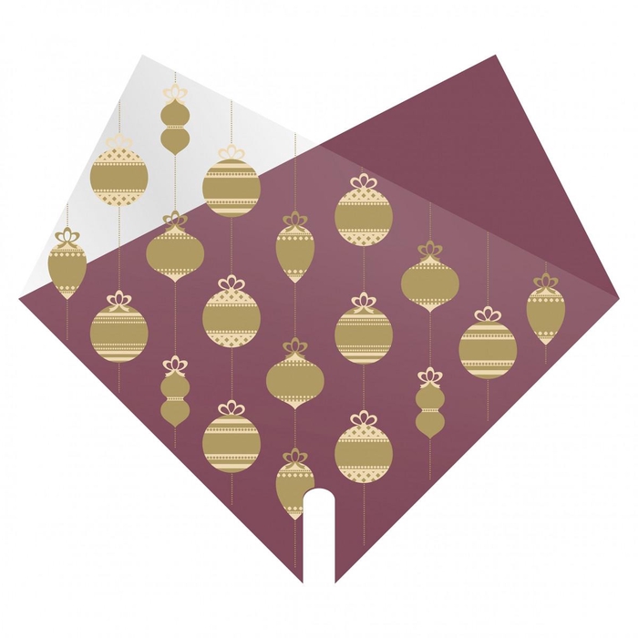 <h4>Christmas Sleeve Double Bright 30*30cm x50</h4>