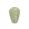Lima Pistache Vase Long Carve 26x26x37cm