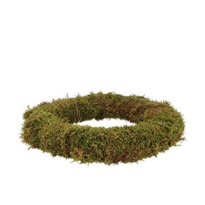 Nature Wreath Green Moss 40cm