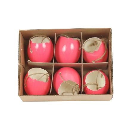<h4>Easter Hanging egg 4cm x6</h4>