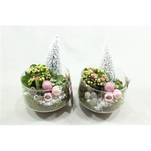 3535 ROZE ROND GLAASJE