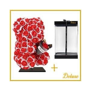 Arr6 Deco Beer 25cm - Rood Wit Special