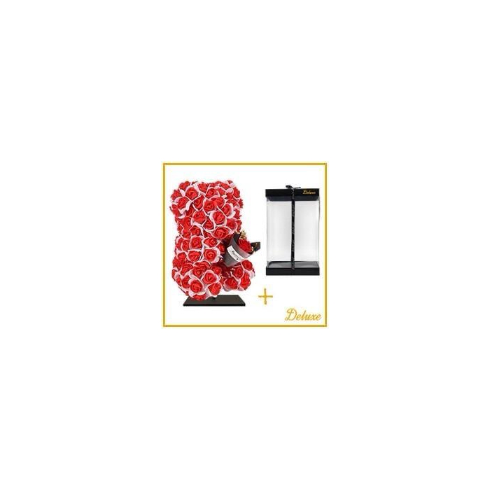 <h4>Arr6 Deco Beer 25cm - Rood Wit Special</h4>
