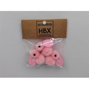 Bunny Fluffy 3 Pcs L10W12H2