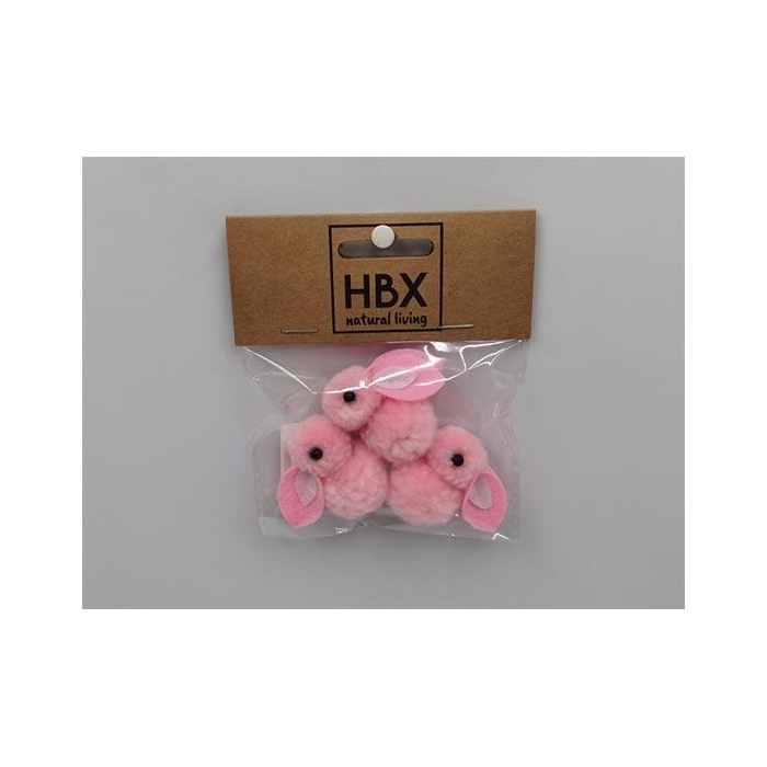 <h4>Bunny Fluffy 3 Pcs L10W12H2</h4>