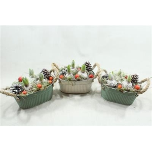 1143 Zink Ovaal Gr/wit Hya