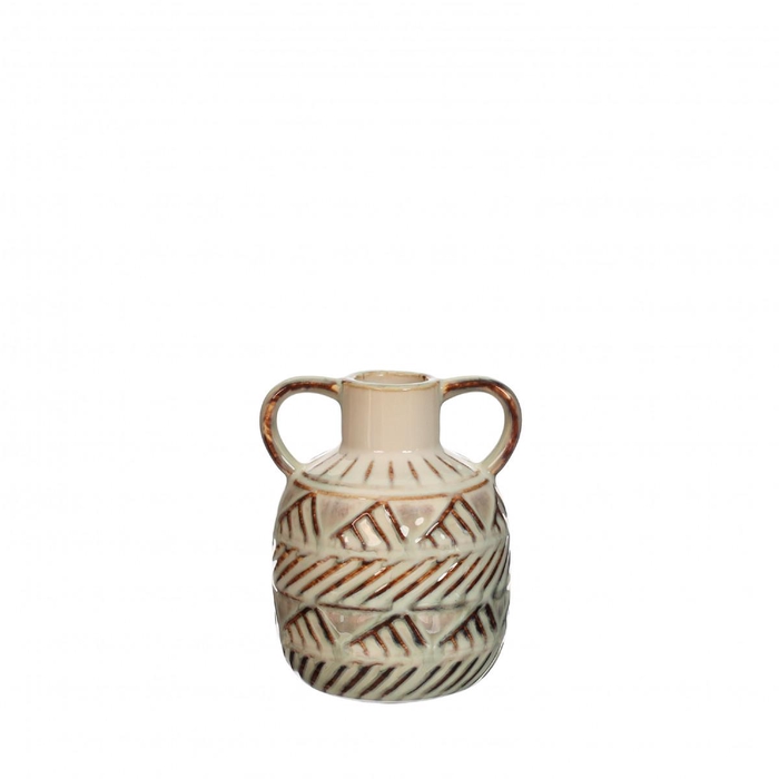 <h4>Keramiek Exclusief Bali vaas  9*8*11cm</h4>