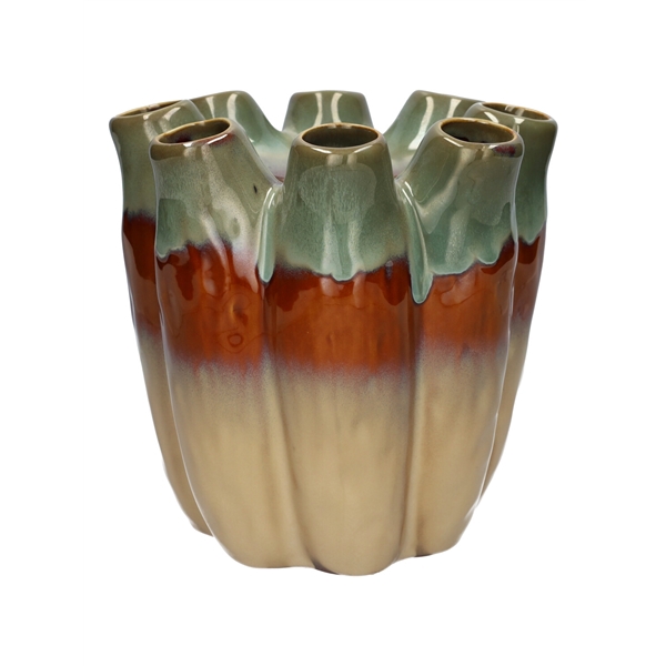 <h4>Vase Floriva d19xh19 green\\beige</h4>