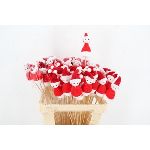 Stick Snowman 12,5cm Red