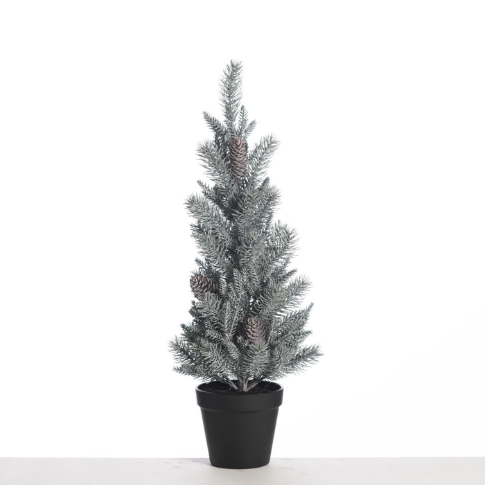 AF Pine tree w/cone in pot L56