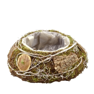 Allerheiligen Natural planter rond d20*8cm