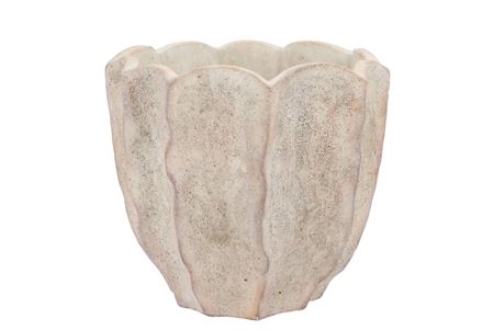 <h4>Alaska Wavy Sand Pot 24x23x22cm</h4>