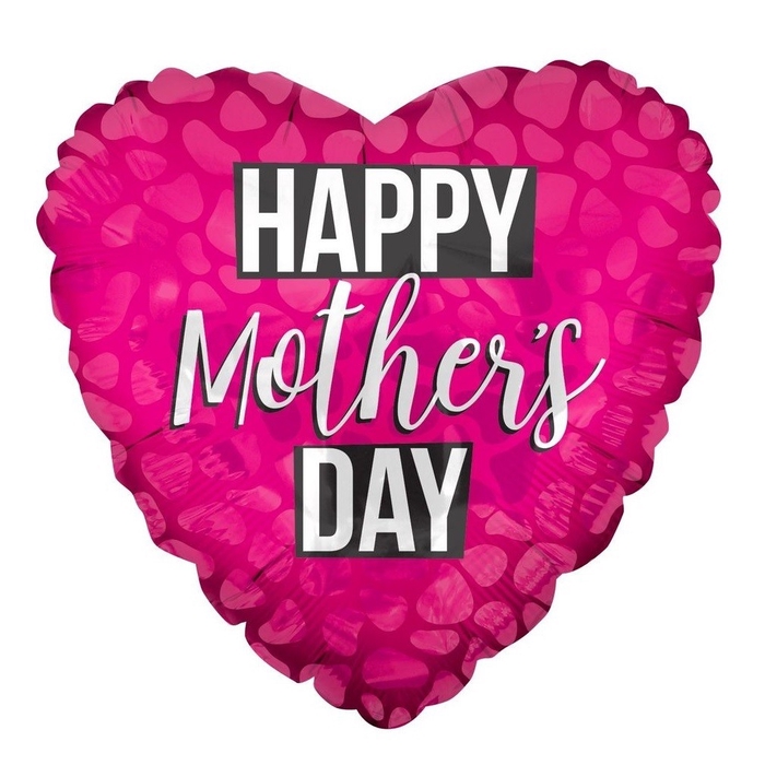 <h4>Moederdag Ballon Happy Mothers Day 45cm</h4>