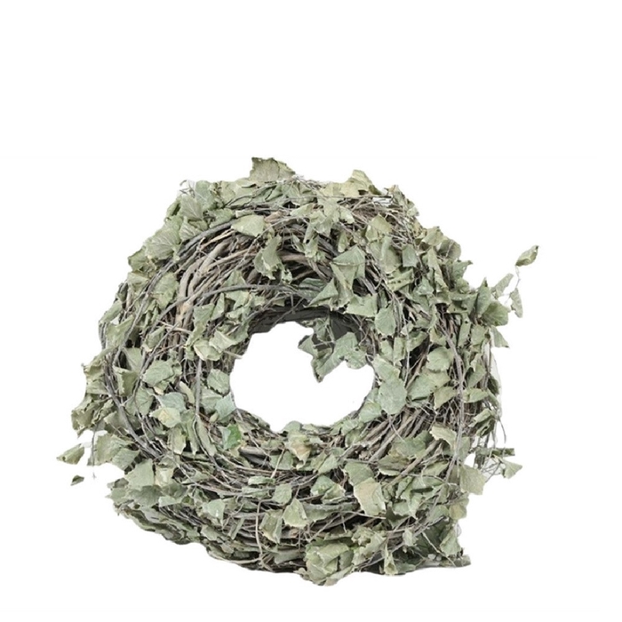 <h4>Wreath d40cm Birch leaves</h4>