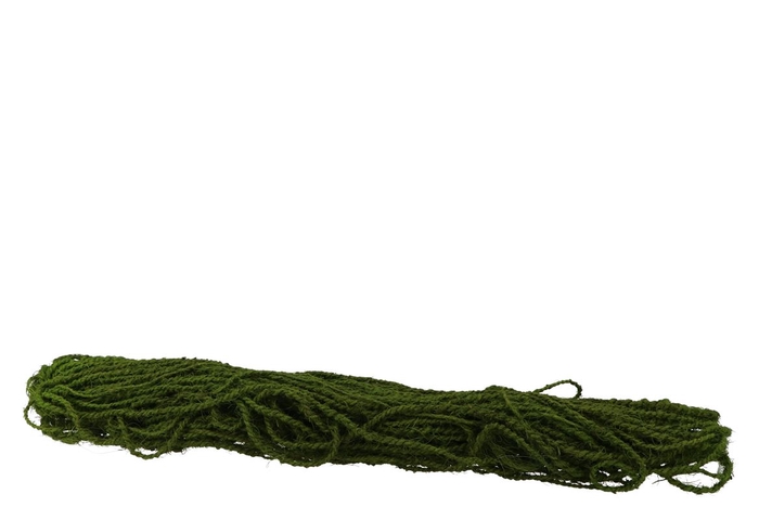 Floristry Rope Coco Green 4mm 500gram