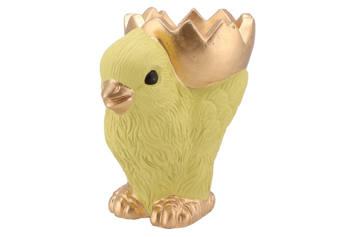 <h4>Easter Chicken-bowl Yellow 22x15x22cm Nm</h4>