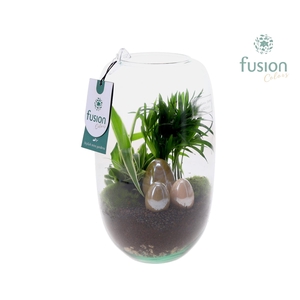 Green Bottle Isabella Medium Pasen met arrangement
