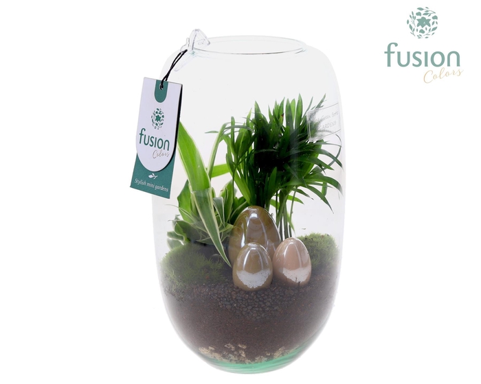 <h4>Green Bottle Isabella Medium Pasen met arrangement</h4>