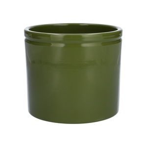 DF03-884910475 - Pot Lucca1 d19.4xh17.6 olive