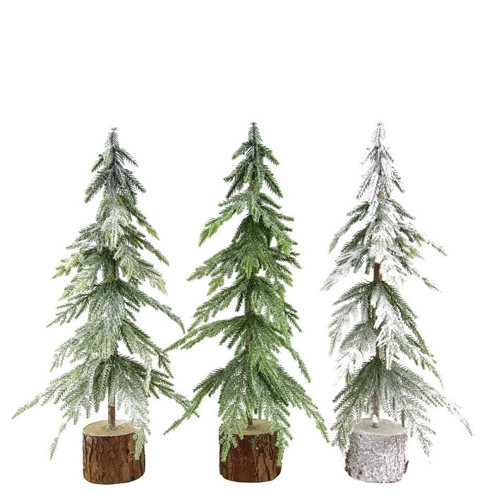 <h4>Kerst Deco boom+ijs 41cm</h4>