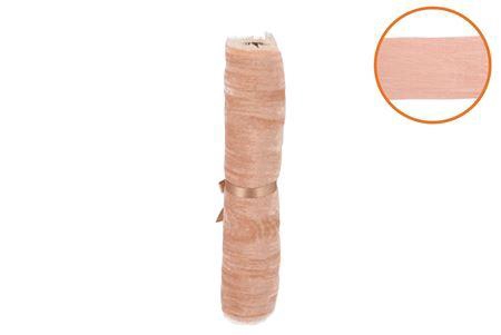 <h4>Ribbon Crushed Velvet Nude 2mx26cm</h4>