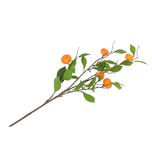 Silk Clementine Orange 80cm