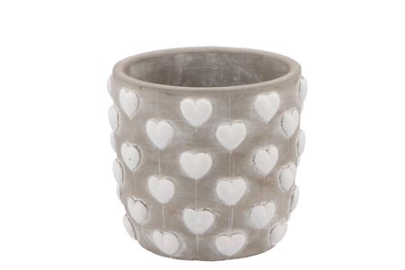 <h4>Love Amore Single White Pot Ass P/1 12x12x11cm Nm</h4>