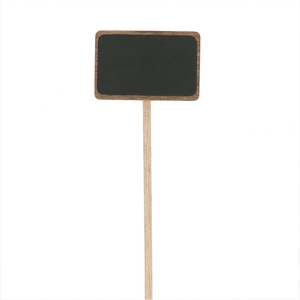 Bloemisterij Steeketiket hout d10/6.5*40cm