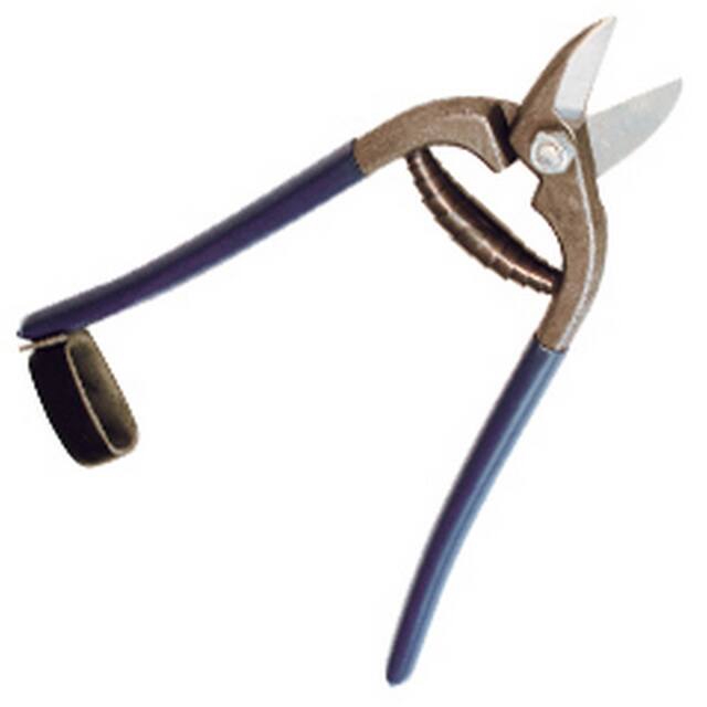 <h4>Draadschaar op kaart 20cm blauw kunststof handvat</h4>