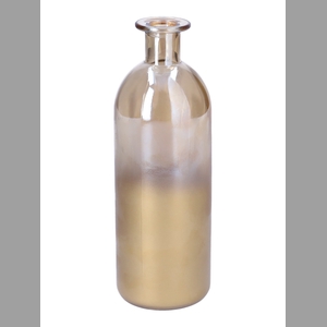 DF02-665331100 - Bottle Carlene d4/7/h20.5 gold / pearl