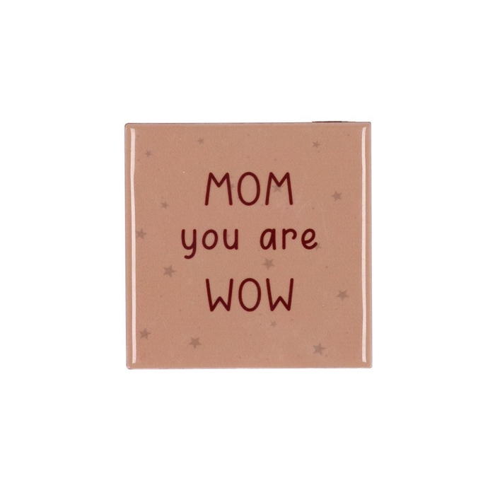 <h4>Tile Mom Pink 10x10x1cm</h4>