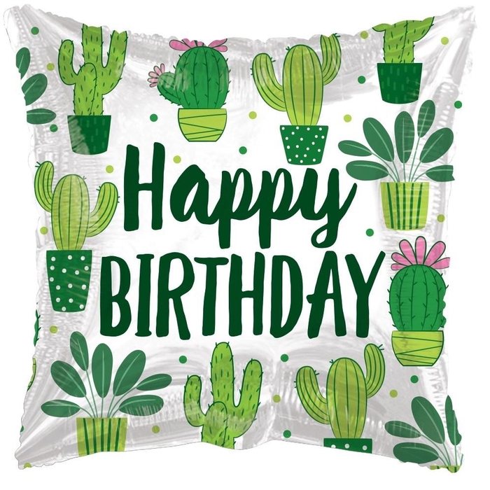 <h4>Ballon Eco Happy Birthday 45cm</h4>