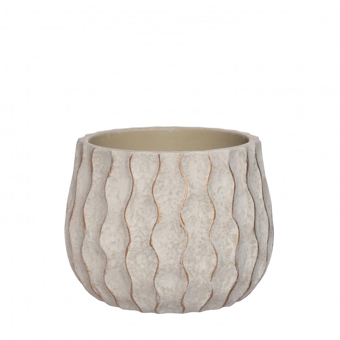 <h4>Keramiek Wave pot d14.5*11cm</h4>