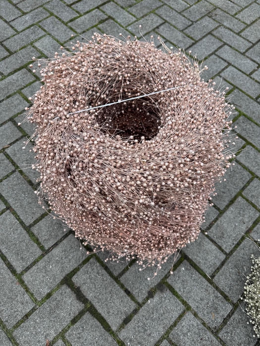 Krans Flax Koper 40 cm