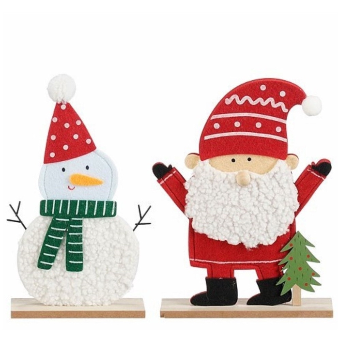 <h4>Kerst Deco kerstman 21*5*28cm</h4>
