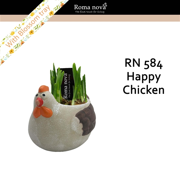 <h4>584 - Happy Chicken (Tete a Tete)</h4>
