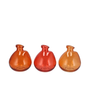 Karakum Coral Sunset Vase Ass 16x14cm Nm