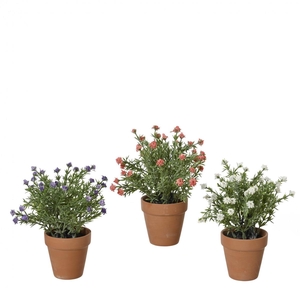 Kunstplanten Plant flowers d07*21cm