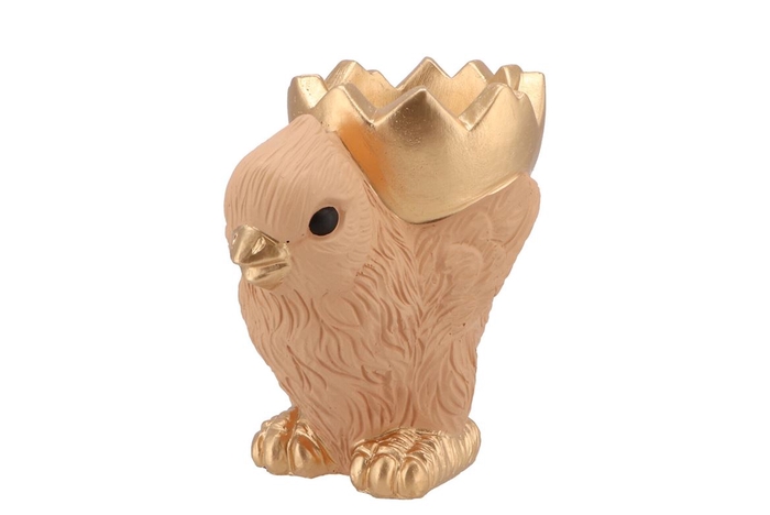 <h4>Easter Chicken-bowl Light Orange 19x12x19cm Nm</h4>