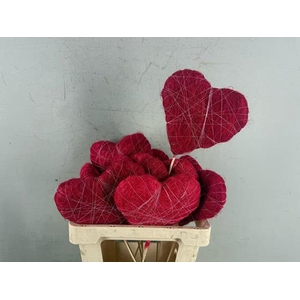 Stick Heart Coco 17cm Red
