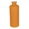 DF02-666113900 - Bottle Caro lines d4.5/7.5xh20 mango matt
