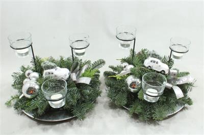 <h4>506 Bord Zilver Hoog 3-licht</h4>