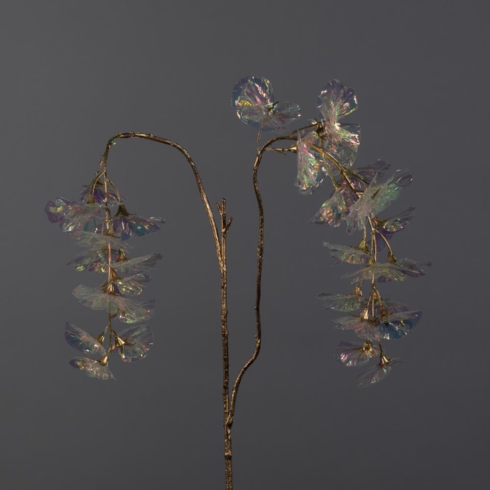 AF Irid. Wisteria Spray x2 L74