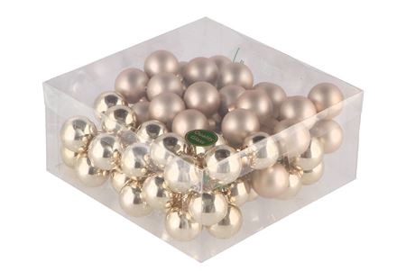 <h4>Glass Ball Autumn Blonde 30mm P/72</h4>